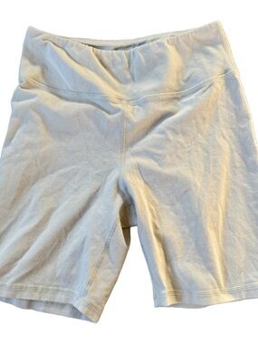 Mate the Label Organic Stretch Biker Short, Bone
